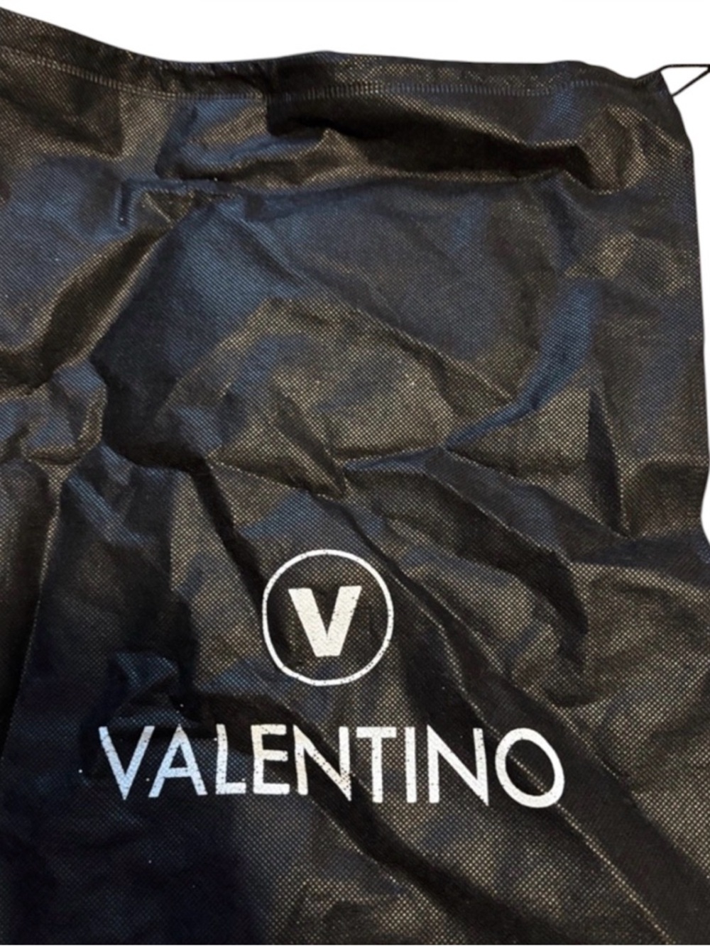 Valentino Black Slides with White Logo - Picture 5 of 5